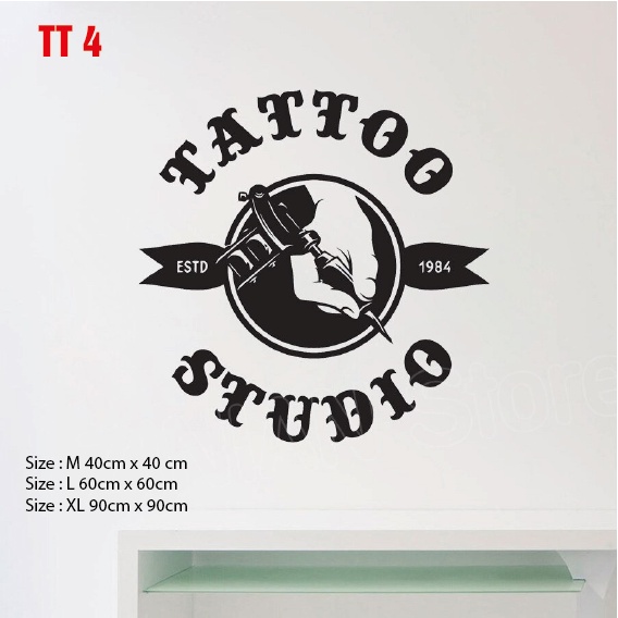Decal in trang trí Tattoo Studio , thu hút khách hàng, tạo điểm nhấn, tăng doanh thu  P1