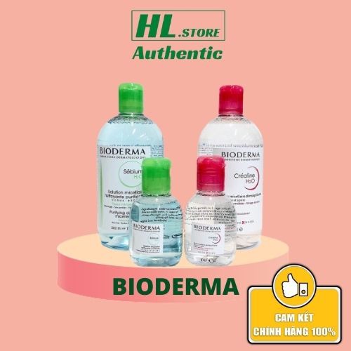 Nước Tẩy Trang Bioderma Chính Hãng 500ml, Cho Da Nhạy Cảm, Tẩy Trang Bio Da Dầu Mụn - Không Cồn | BigBuy360 - bigbuy360.vn