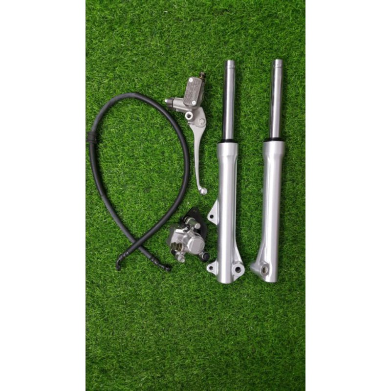 Bộ thắng đĩa dành cho các dòng wave dream hàng dài loan 1/1 phuộc trước.tay dầu heo dầu,dây dầu như hình msp 0141