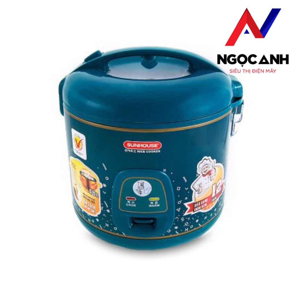 Nồi Cơm Điện SUNHOUSE 1.8 lít SH18G [ HÀNG TRƯNG BÀY ]