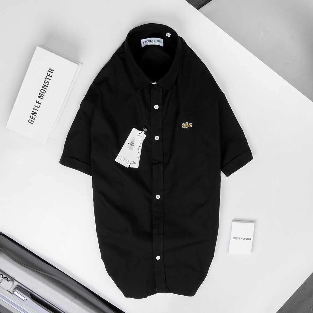 Áo Sơ Mi Nam Ngắn Tay LC Công Sở Form Slimfit Oxford Lụa Cao Cấp Hàng Hiệu Cộc Tay Kiểu Dáng Ôm | BigBuy360 - bigbuy360.vn