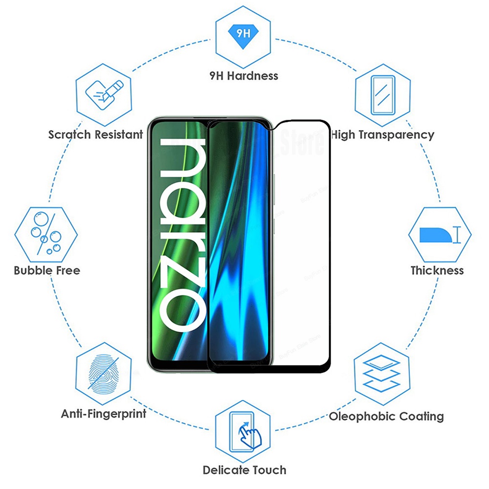 Kính Cường Lực 9D Bảo Vệ Toàn Màn Hình Cho Samsung Galaxy A34 A54 5G A24 A04s A04