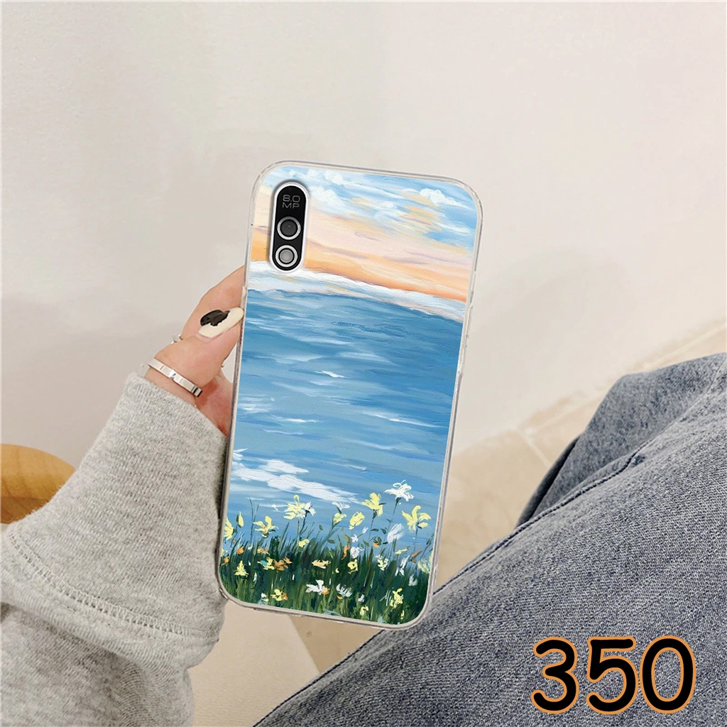 Ốp Lưng Vsmart Bee 3 - Vsmart Bee in hình Cánh đồng hoa - Chất liệu Silicon siêu bền