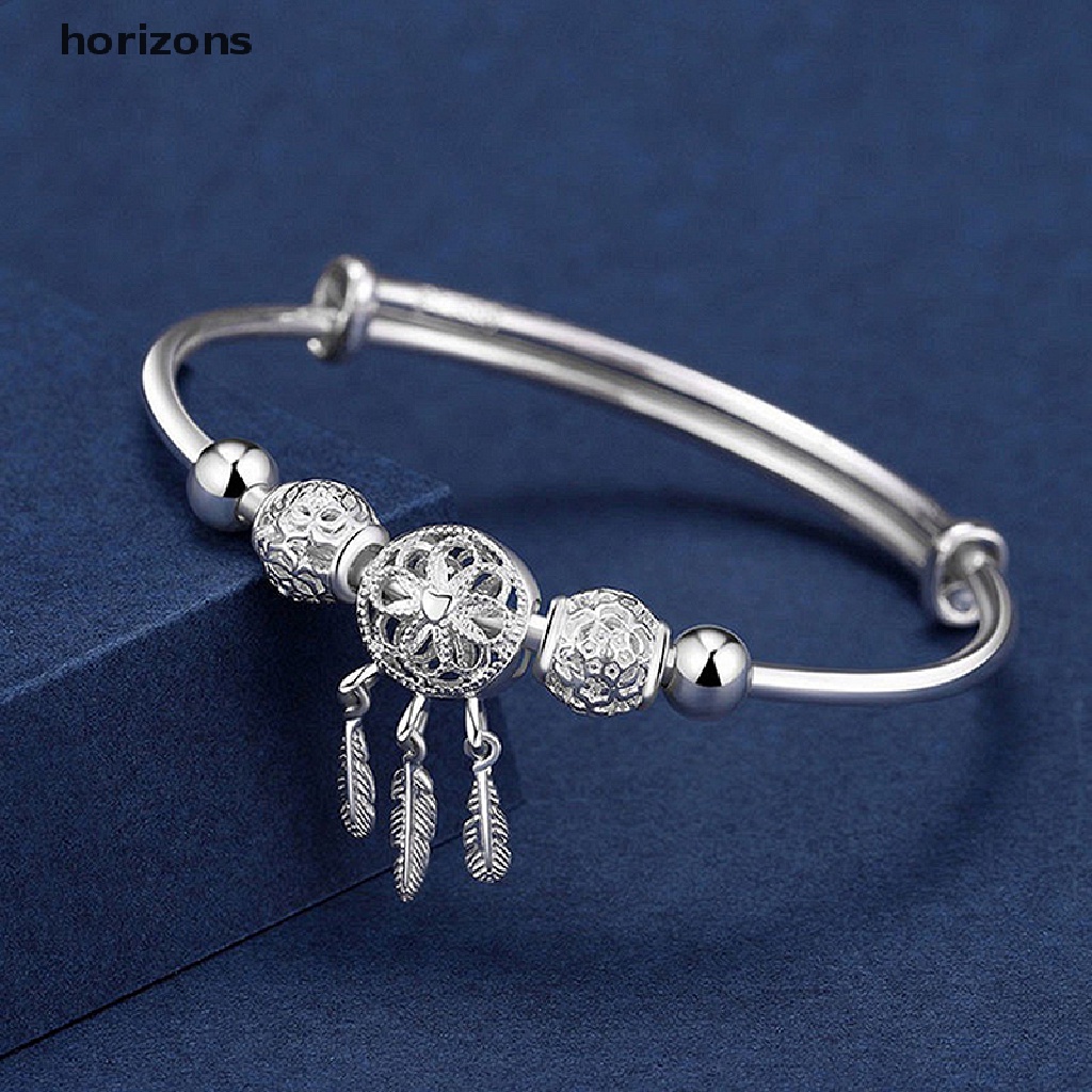 Vòng Đeo Tay Hình Dreamcatcher Phối Lông Vũ Thời Trang Dành Cho Nữ