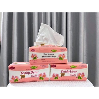 Combo 5 bịch giấy ăn teddy bears mềm mịn, khăn giấy rút