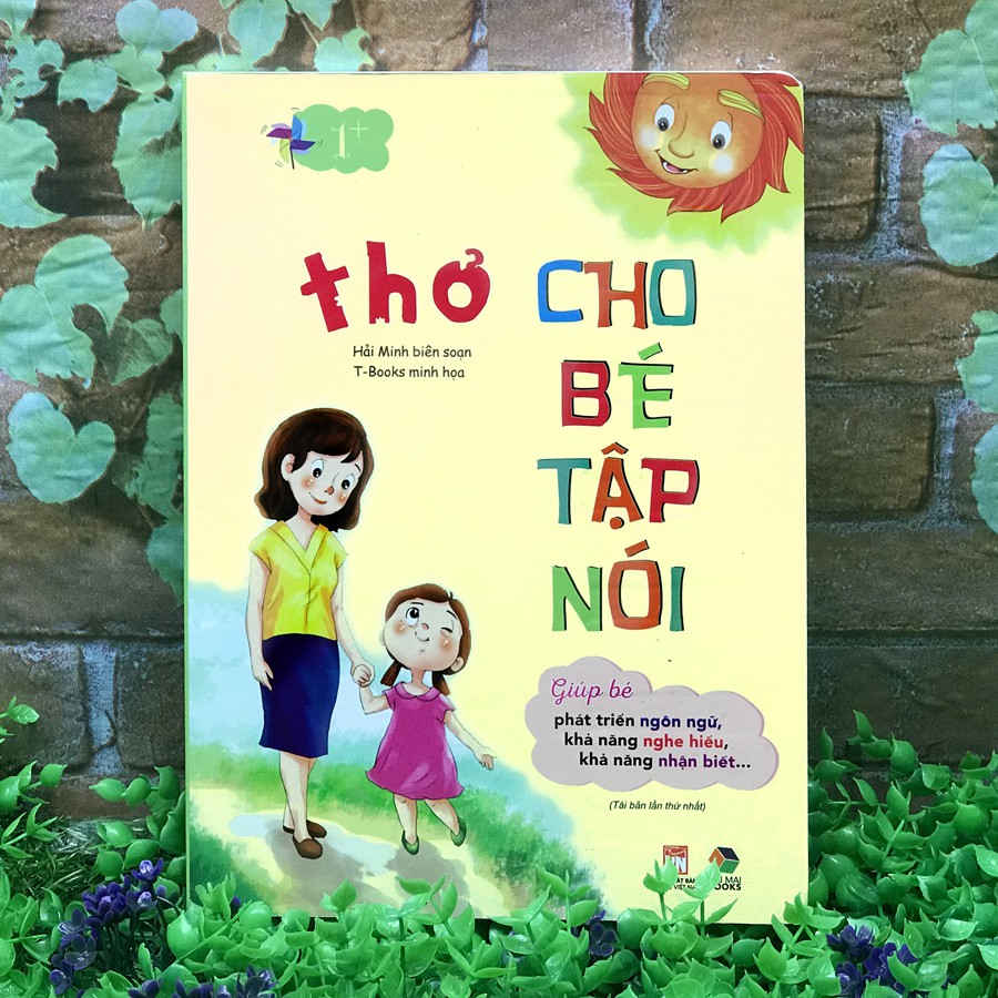 Sách - Thơ cho bé tập nói (bìa cứng) - Tái bản 2020