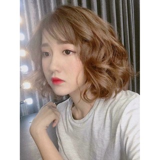 Một bộ thuốc nhuộm tóc màu Nâu vàng (tặng kèm gang tay, oxy) Nâu vàng, màu bền 6 tháng