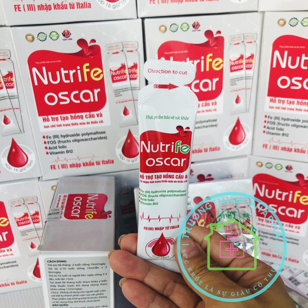 SẮT NƯỚC NUTRIFE OSCAR - DÒNG SẮT NƯỚC BỔ SUNG SẮT TỐT NHẤT