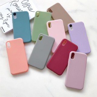 Ốp lưng iphone trơn dẻo 7 màu dành cho tất cả các dòng iphone