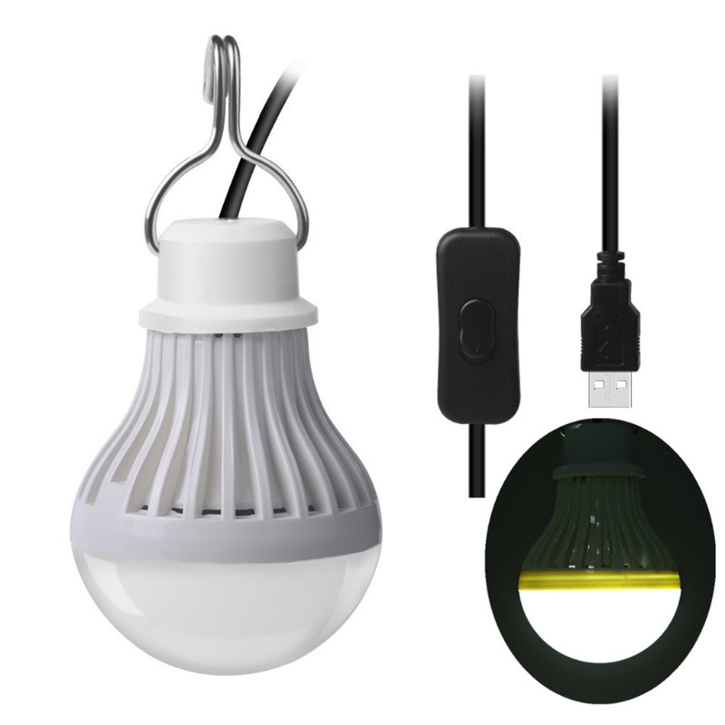 Bóng Đèn USB 2.5m 5V Có Công Tắc Bật / Tắt Tiện Dụng