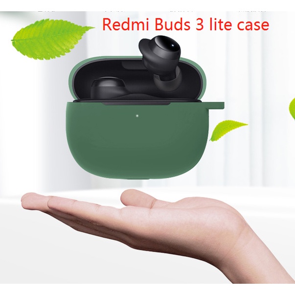 Vỏ Bảo Vệ Hộp Sạc Tai Nghe Bluetooth Xiaomi Redmi buds 3 lite Bằng Silicon Chống Rơi Hình Hoạt Hình