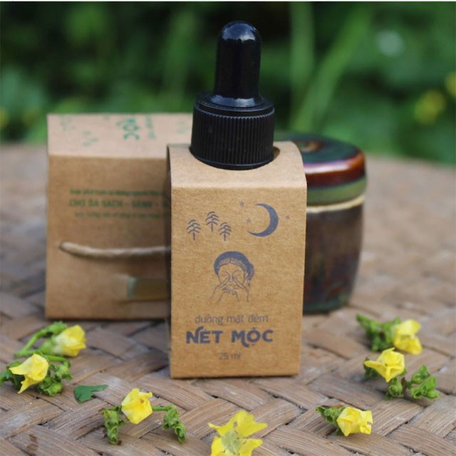 Dưỡng mặt đêm Nét Mộc (Vietherb) - 25ml