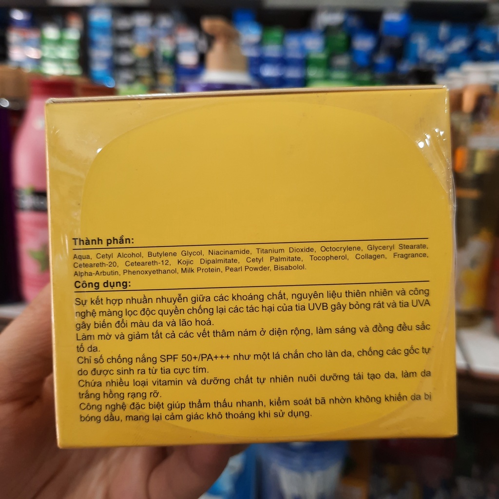 Kem dưỡng trắng da chống nắng nắng Zara Luxury 20g