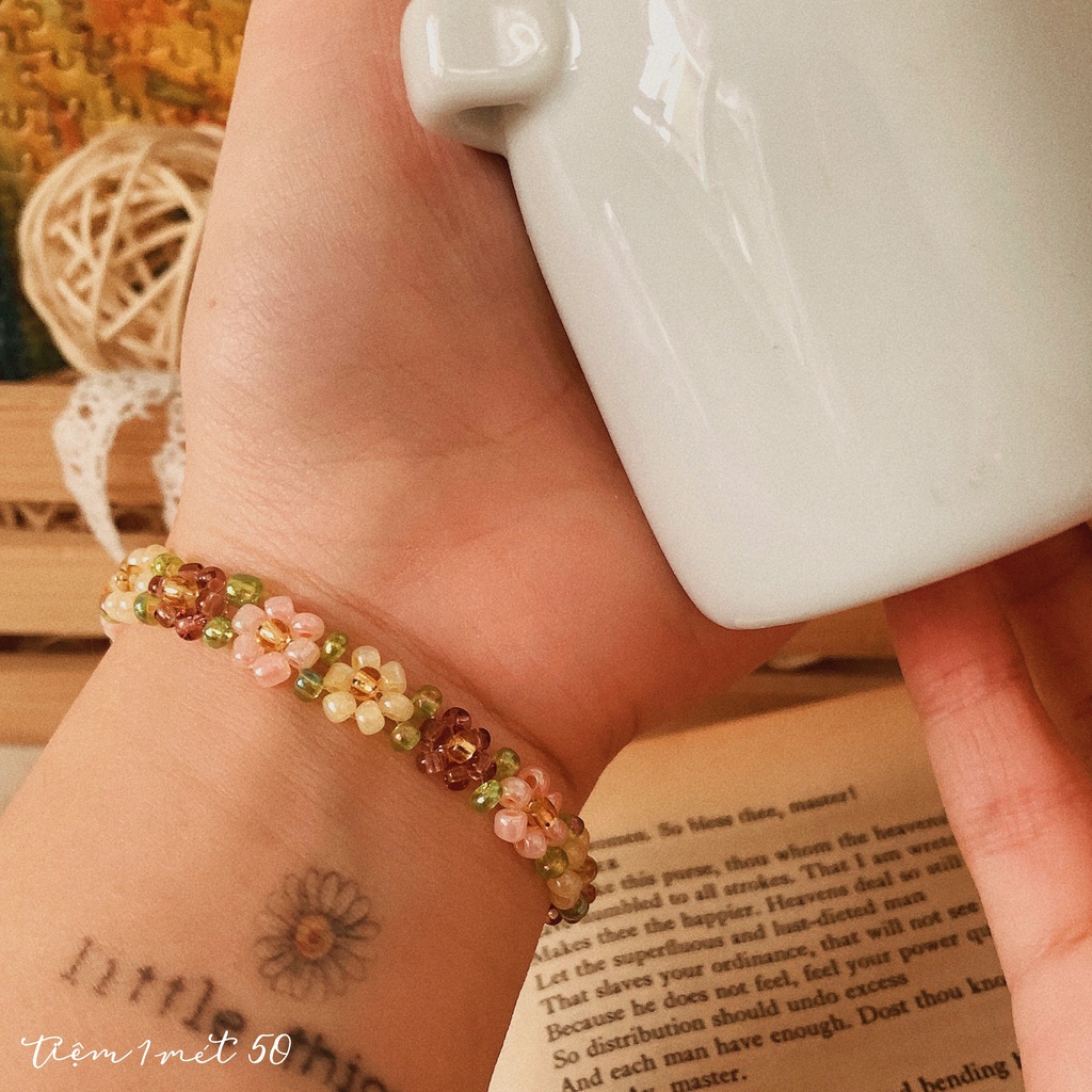 Nàng Hạ - Bộ trang sức hạt cườm kích thước theo yêu cầu