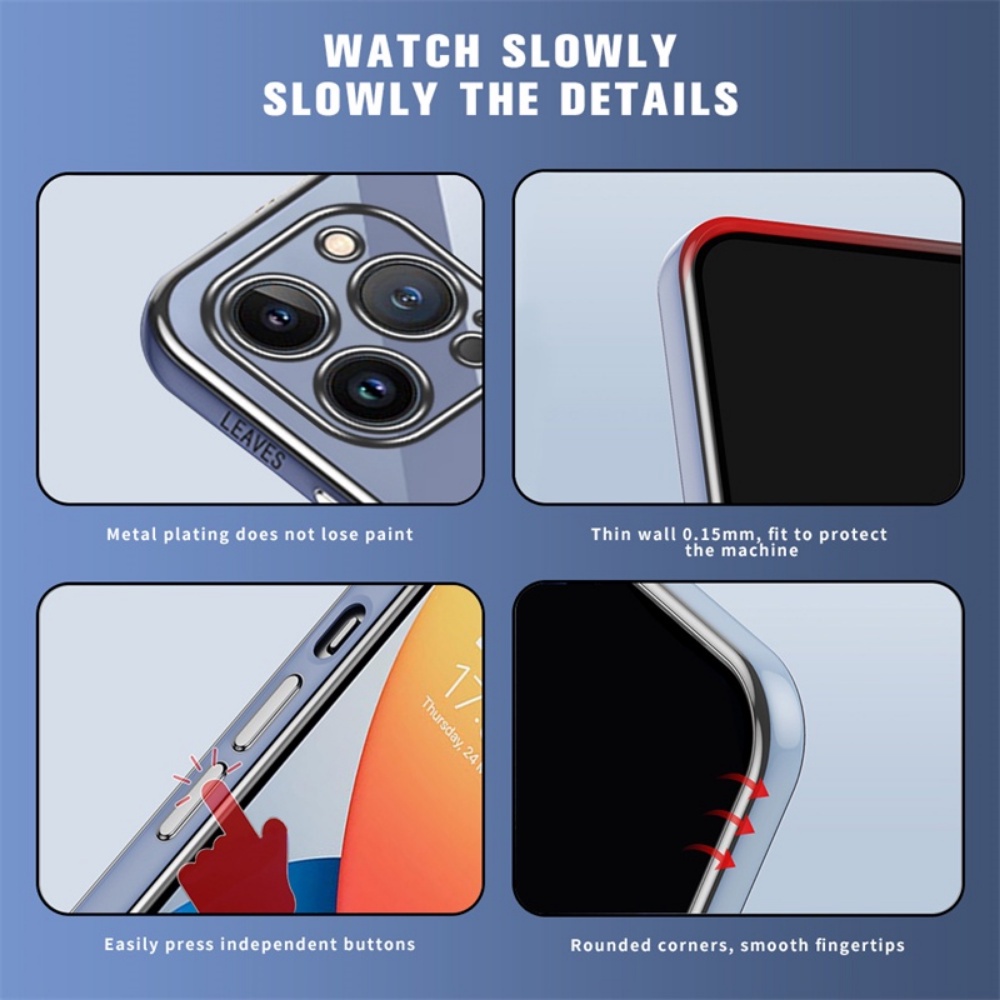 Ốp Điện Thoại Silicon Dẻo Vuông Mạ Màu Redmi Note 11 Pro Note11S Note 10S Redmi 10C 10A 9T 9A 9C Note 10 Pro
