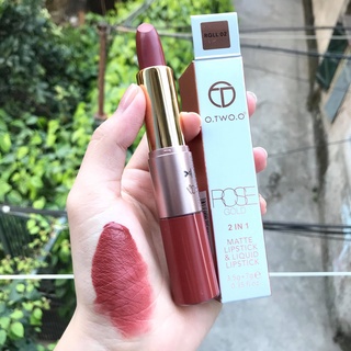 Son o.two.o 2in1 (thỏi & kem)