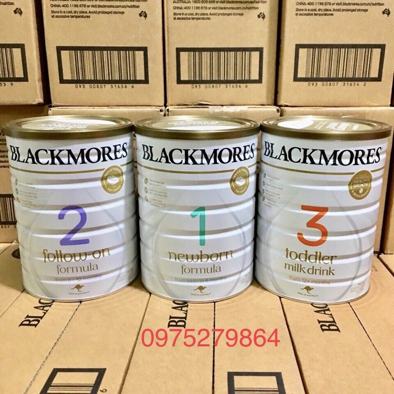 Sữa Blackmore Số 1.2.3 900g Úc date 2023