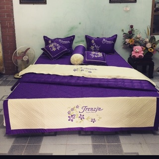 Ga bộ phủ satin cotton cao cấp