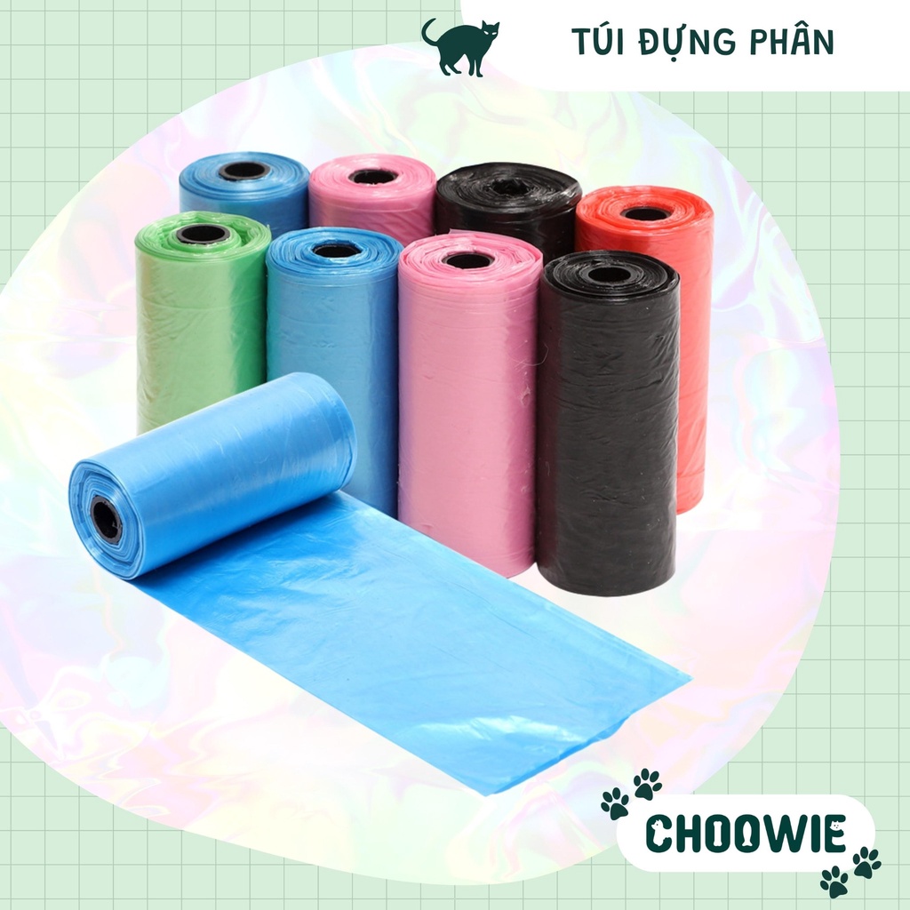 Túi rác dọn phân thú cưng 22*30 cm | Phụ kiện thú cưng
