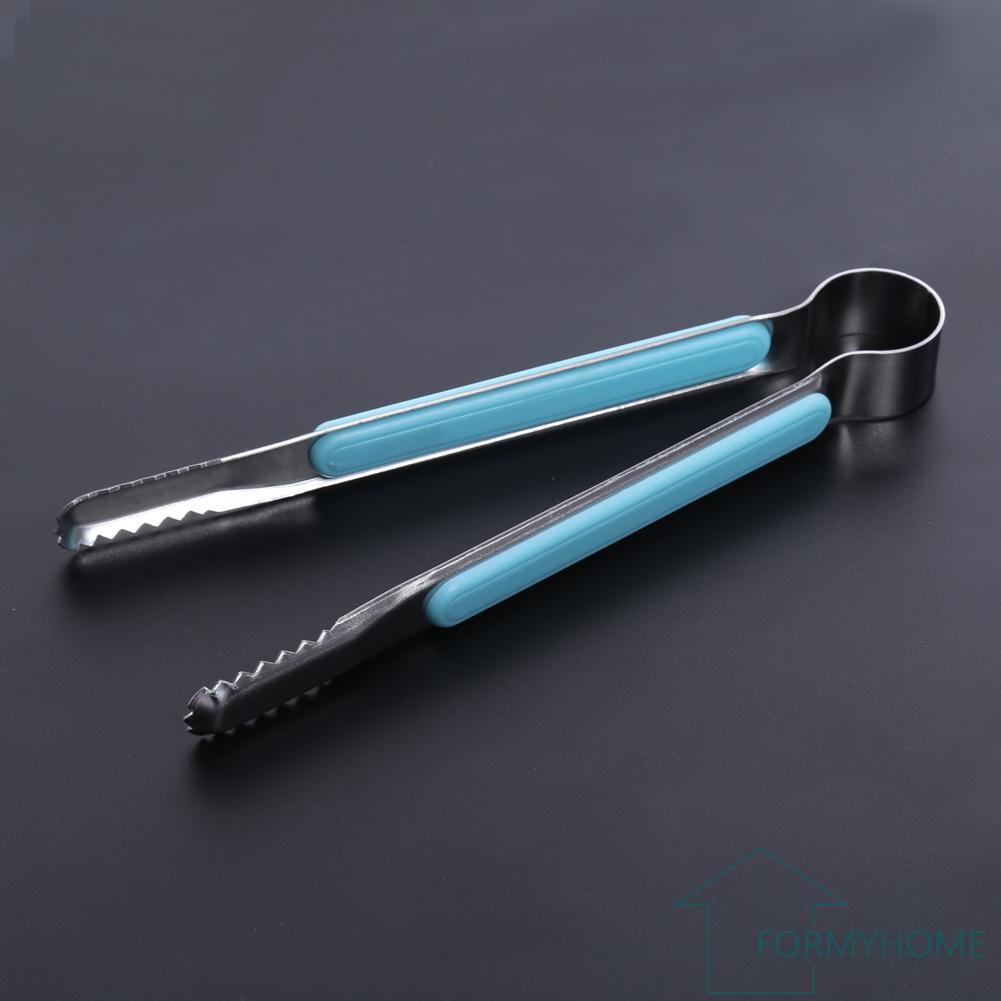 Cooking Kitchen Tongs Food BBQ Salad Bacon Steak Bread Clip Clamp