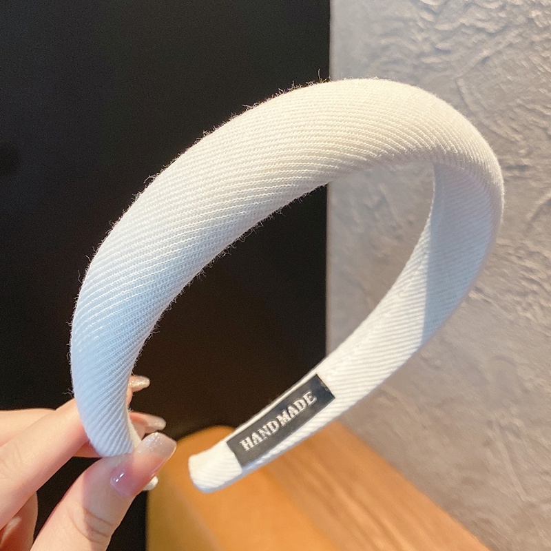 Cài tóc bản rộng chống trượt phong cách thời trang Hàn Quốc