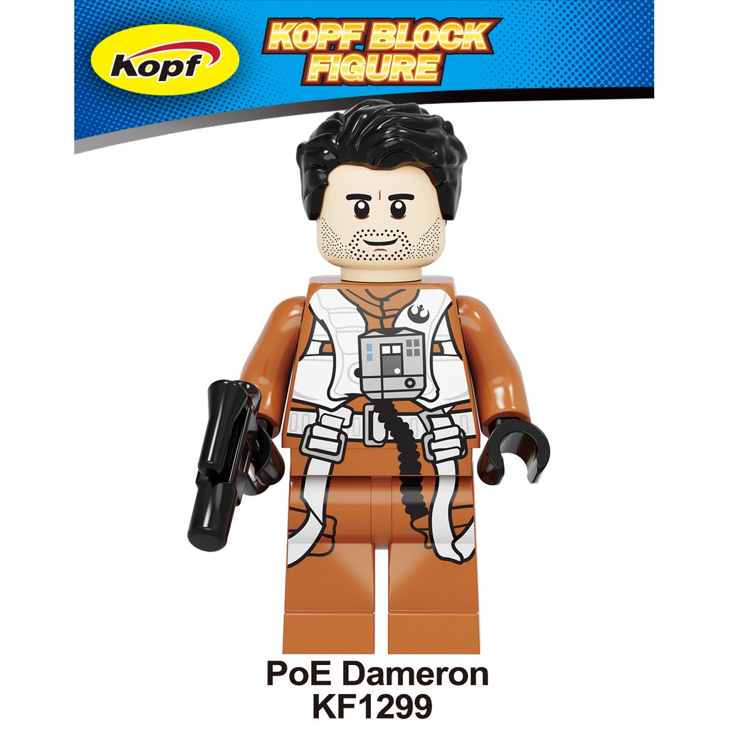 Minifigures Star Wars Các Mẫu Nhân Vật Trong Seri Phim Chiến Tranh Giữa Các Vì Sao Phần 9 KF6111 Mẫu Mới