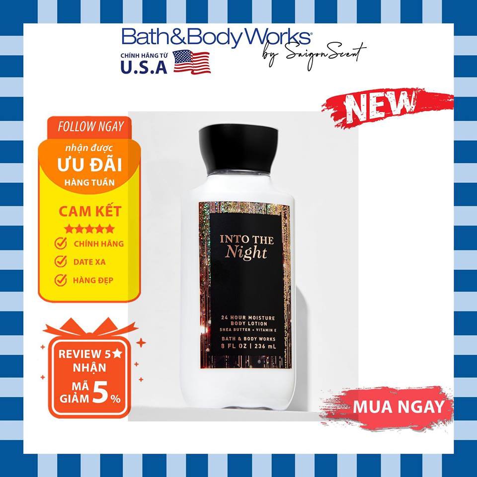 Dưỡng thể Bath and Body Works Into The Night