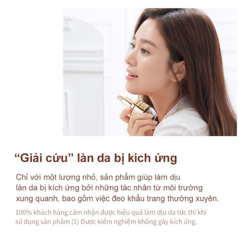 Tinh chất nhân sâm cô đặc giải cứu làn da tức thì Sulwhasoo Concentrated Ginseng Rescue Ampoule gói mẫu thử 3.5gr