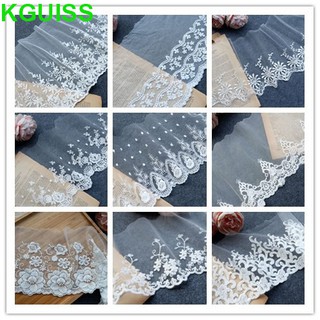Vải ren hoa xinh xắn nhiều mẫu mã 13 - 20.5 cm dùng để trang trí áo quần
