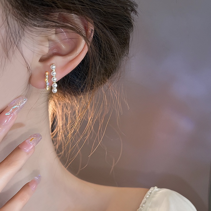 Bông tai Dodder đính ngọc trai thiết kế sang trọng cho nữ