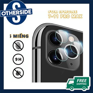 Set 6 miếng dán cường lực camera iphone 7/8/7plus/8plus/x/xs/xsmax/11 pro max