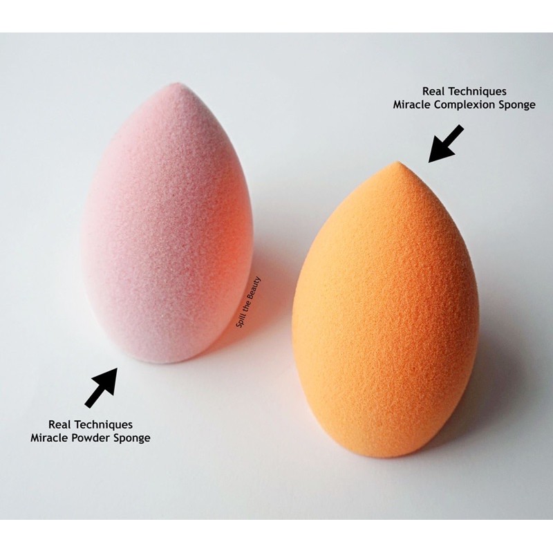 [BILL US] Mút tán nền Real Techniques Miracle Complexion Sponge Makeup Blender (có mini và full size)