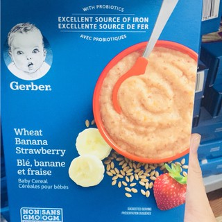 Bột ăn dặm Gerber - hộp giấy