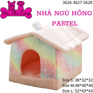 Nhà ngủ nhiều họa tiết cho pet- yêu thú cưng