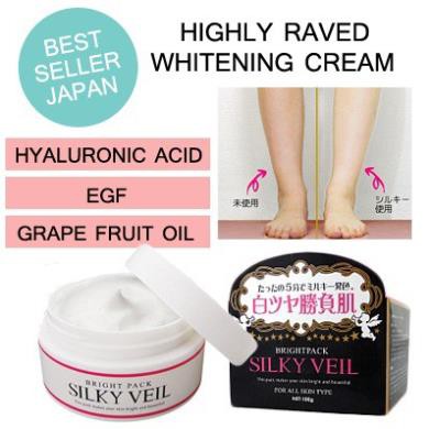 NL Kem trắng da toàn thân Silky Veil 100g nội địa Nhật Bản | BigBuy360 - bigbuy360.vn