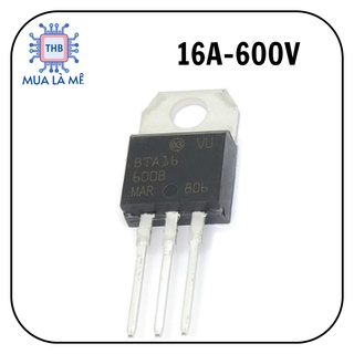 Triac bta16 600b 16a 600v