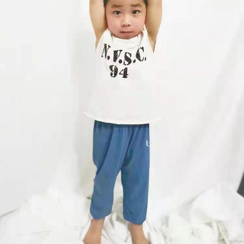 Quần thun chống muỗi thời trang năng động cho bé trai và bé gái
