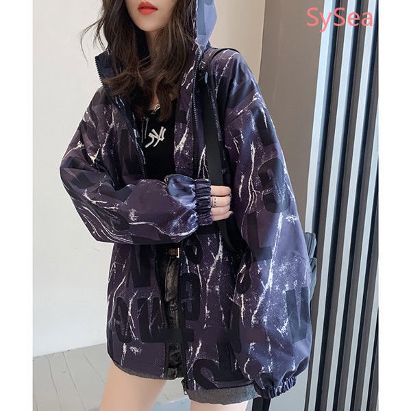 Áo Khoác Chống Nắng In Chữ Thời Trang Mùa Hè Cho Nữ