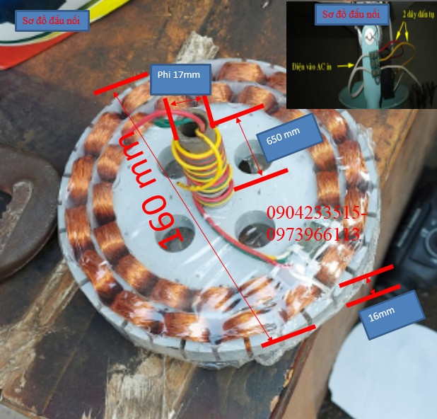 Sa quạt trần VinaWin thống nhất QT-1400