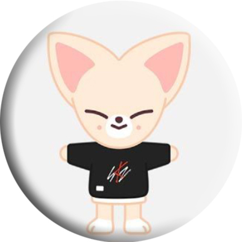 Mới Huy Hiệu Cài Áo Hình Tròn In Hình Skzoo Stray Kids
