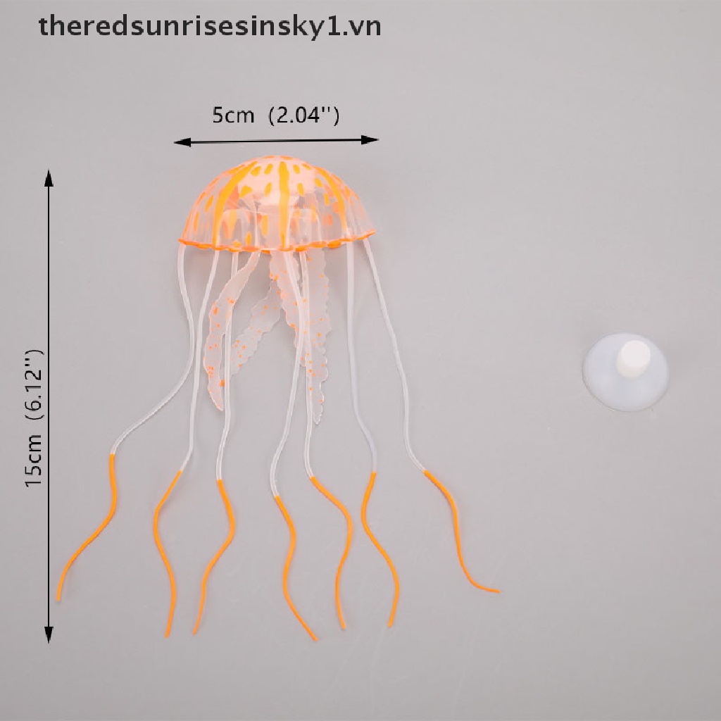 Sứa biển giả phát sáng trang trí bể cá