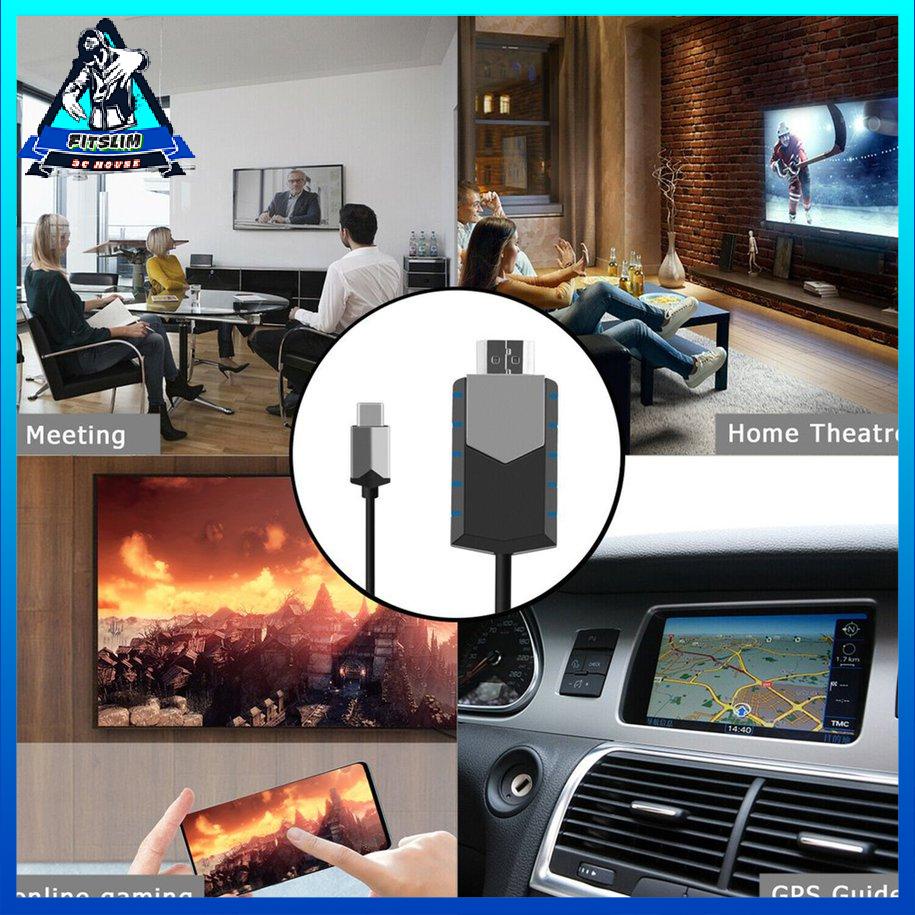 Cáp MHL USB Loại C sang HDMI tương thích với TV Ad Ter cho Bộ chuyển đổi bền cho Android [8/20]