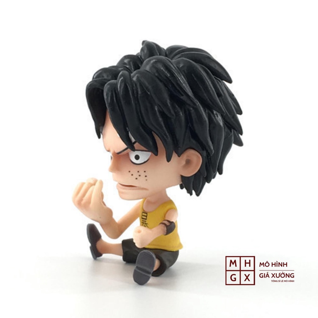 Mô hình One Piece chibi Ace cực dễ thương cao 9cm , figure one piece , mô hình giá xưởng