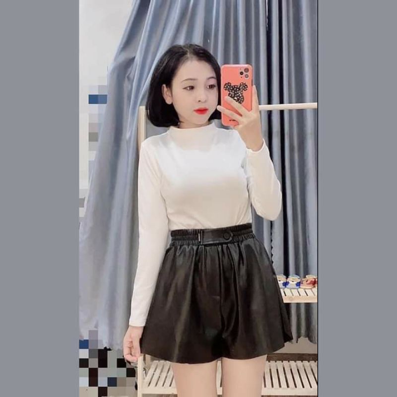 [Rẻ Vô Địch] Áo  BO TĂM CỔ LỌ 3 PHÂN