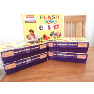 Thẻ flashcard theo phương pháp glenn doman chuẩn