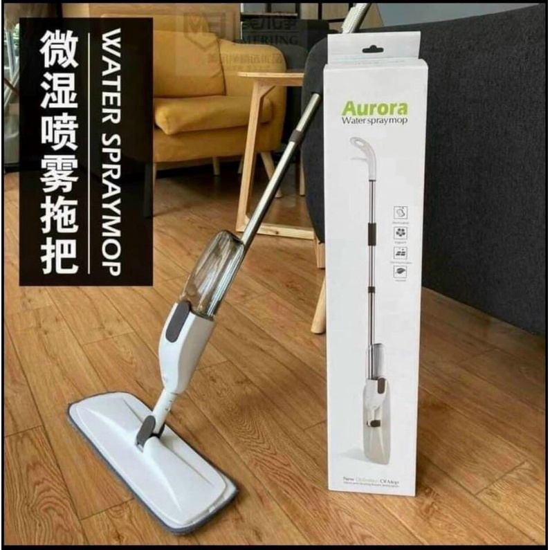 Chổi Lau Nhà phun nước Kèm Bình Xịt Nước Tiện Lợi