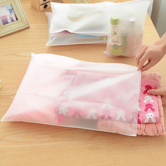 Transparent Zip Bags Multi-Purpose Storage