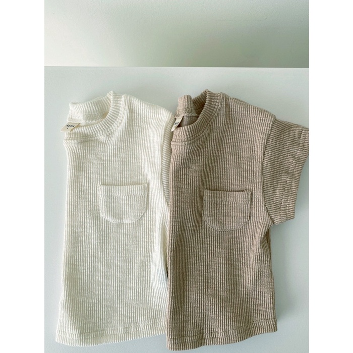 Áo thun cotton basic cho bé trai - bé gái