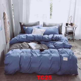 Bộ chăn ga gối cotton Tici TC25 set 4 món siêu đẹp Nhập Khẩu LOẠI 1