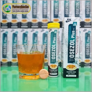 Viên sủi điện giải Oresol Plus wsz⚡ Hỗ trợ bù nước, giảm mất điện giải do tiêu chảy, sốt cao, nôn mửa, ra nhiều mồ hôi